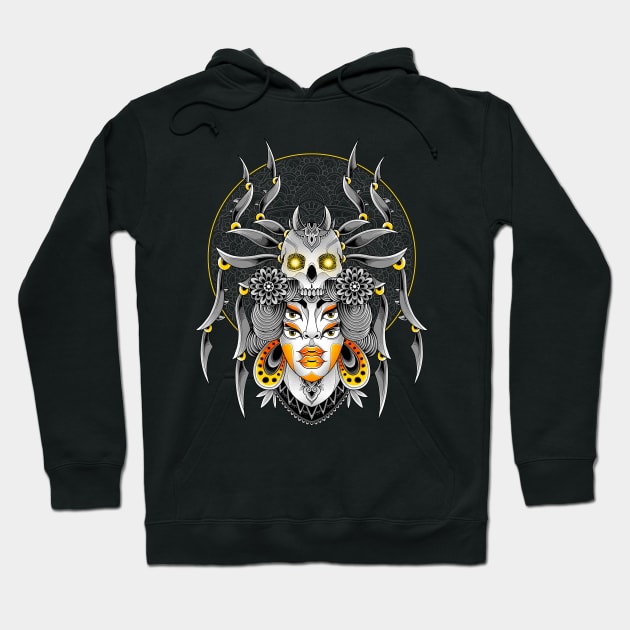 Spider Queen Hoodie by GODZILLARGE